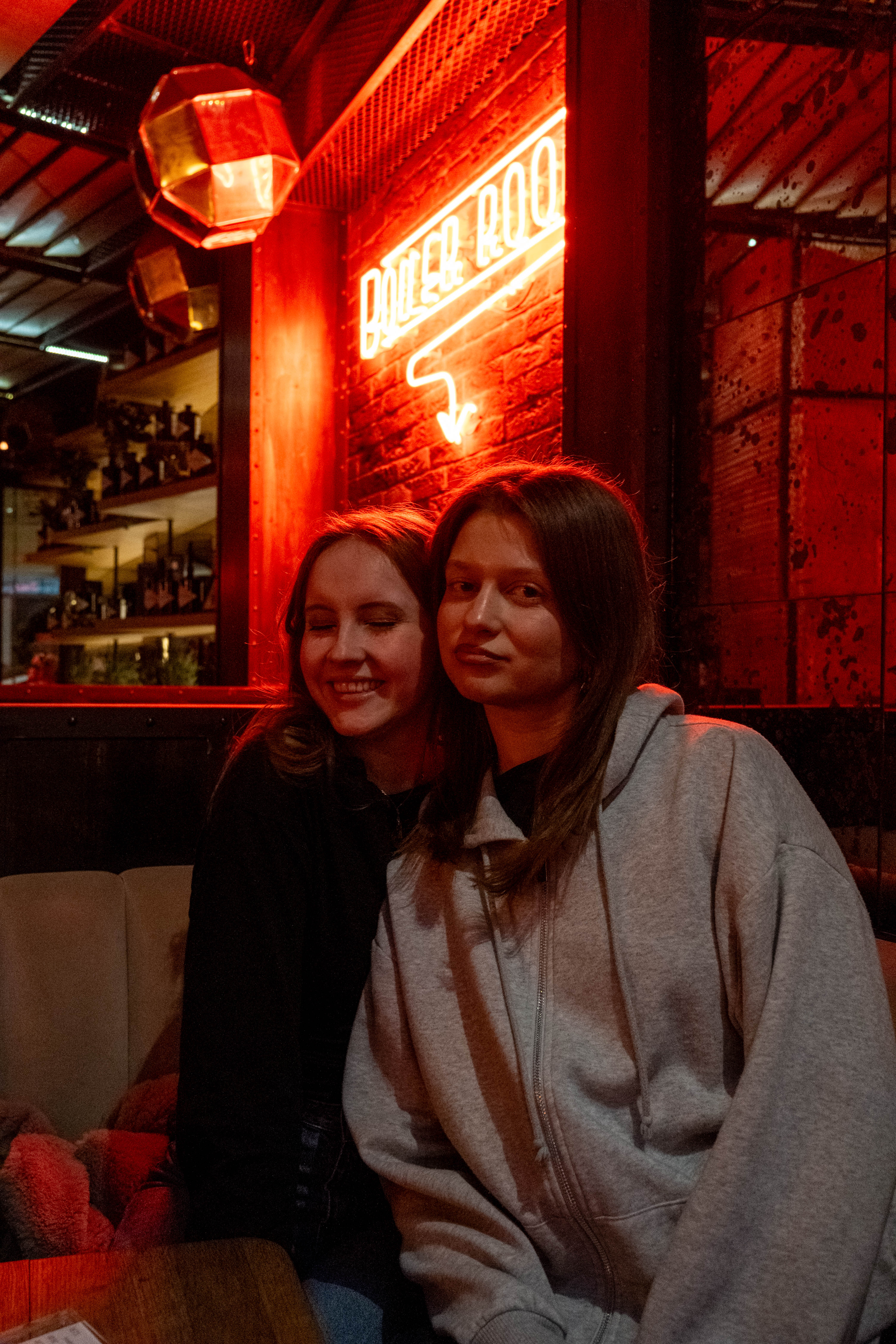 Portrait de deux filles